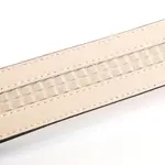 Кожаный ремень Anthoni Crown с тиснением в виде моржа, черный - фото 4