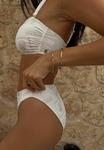 Низ бикини Never Fully Dressed Bikini bottoms, White Gold/White - фото 3