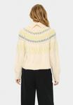 Джемпер Saint Tropez MEGNASZ ROLLNECK, Ice Melange/Off-White - фото 3