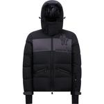 Moncler Grenoble Логотип худи с капюшоном и утеплителем, Black - фото 3