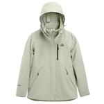 PELLIOT Ветровка женская водонепроницаемая ветрозащитная дышащая износостойкая термоизолирующая быстросохнущая, Light Tea Brown Green - фото