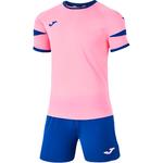 Футболка и шорты для футбола Unisex Joma, желто-синие - фото 2