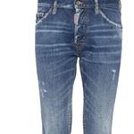 DSQUARED 2 DSQUARED2 потертые скинни джинсы - фото 5