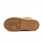 WARRIOR Теплые мид-топ детские скейтбординг кроссовки brown kids' - фото 6