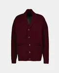 Мужской кардиган Шетланд Lloyd's, бордовый - фото 4