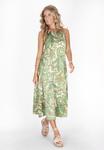 Макси платье IZIA, Green/Light green - фото 2