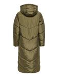 Зимнее пальто ONLY Winter Coat ONLLINA, оливковый - фото 3