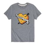 Футболка с татуировкой в ​​форме сердца для мальчиков 8–20 лет Licensed Character - фото