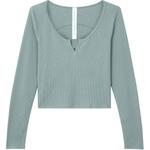 Трикотажная футболка Lululemon, цвет костяной белый - фото 6