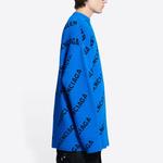 Мужской свитер Balenciaga, синий - фото 5