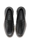 Лоферы Cole Haan ZEROGRAND PENNY , Black Gray Pinstripe Black/Black - фото 3