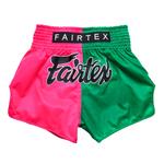 Шорты Fairtex Muay Thai Shorts - BS1911 Pink/Green, розовый/зеленый - фото