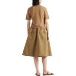 Рубашка поло женская хаки Prada - фото 3