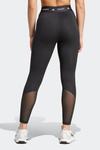 Леггинсы Techfit 3 полоски 7/8 Adidas, черный - фото 2