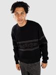Вязаный свитер ICHPIG Razor Knitted Crew Strickpullover, black - фото 3