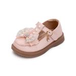 Детские кожаные туфли Детские низкие Budding, розовый - фото 7