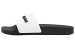 Сандалии pool slides 'white black' Balenciaga, белый - фото 2