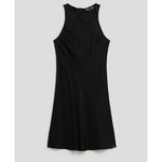 Платье Superdry Satin Racer Sleeveless Short, черный - фото 3