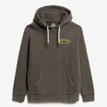 Худи Superdry Tattoo Back Graphic Pluse Size, серый - фото 3