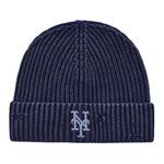 MLB 100% хлопковые шапка бини Unisex Marine Blue - фото