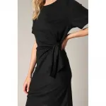 Платье Deeluxe Shinyse short sleeve short, черный - фото 3