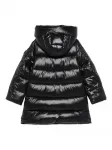 Пуховик с капюшоном Millie Save The Duck Kids, черный - фото 2