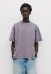 Футболка PULL&BEAR BOXY FIT , Mauve - фото
