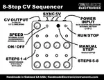 Синтезатор 8-Step CV Sequencer (Rucci, Handmade) - фото 5