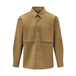 Мужская рубашка CAT, темный хаки - фото