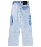 Джинсы карго с логотипом Marc Jacobs Kids, Denim Blue - фото 3