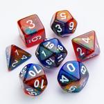 Аксессуары Gamegenic Galaxy Series Polyhedral Set: Mars (7) - фото 2