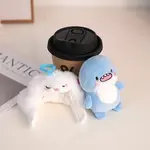 Плюшевый кулон Chubby Shark Dolls высотой 10 см WOWOCHENG - фото 5