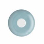 Sunny Day Блюдце для капучино Soft Blue 16,5 см Thomas, белый синий - фото