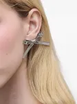 Серьги в форме банта Marc Jacobs, серебряный - фото 2