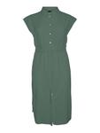 Платье-рубашка Vero Moda Curve VMCMymilo, зеленый - фото