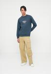 Толстовка Selected Homme SLHARON PANAM CREW NECK , Blue - фото 2