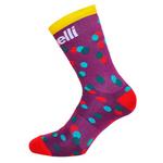Носки Cinelli Caleido Dots, фиолетовый - фото