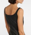 Кожаное мини-платье Ванессы Stouls, Noir - фото 5