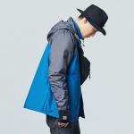 Пуховик мужской синий Columbia, синий - фото 4