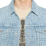 KENZO Тканый жакет, Light Blue - фото