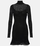 Открытое мини-платье Tom Ford, черный - фото