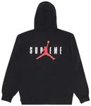 Толстовка Supreme x Jordan Hooded Sweatshirt 'Black', черный - фото 2