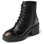 Ботинки Martin женские черный 73Hours - фото 2