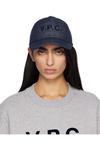 A.P.C. Navy Eden 'VPC' cap - фото