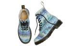 Кроссовки 1460 pascal tie dye leather lace up boots 'blue' Dr. Martens, синий - фото 3