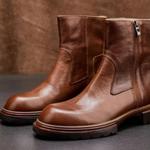 Ботинки мужские Voguhomme, цвет Dark Orange - фото 14