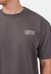 Футболка CRYSTAL PARIS DIAS, Grey - фото 3