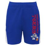 Молодежные сетчатые шорты Royal Philadelphia 76ers Space Jam 2 Slam Dunk Outerstuff - фото 3
