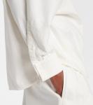 Хлопковая рубашка Loewe, белый - фото 5