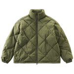 Пуховик Unisex CLOT, зеленый - фото